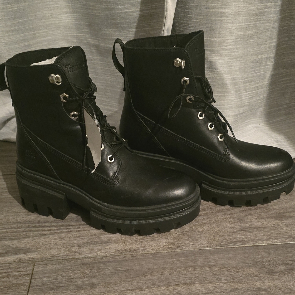 Timberland Black Women's Combat Boots